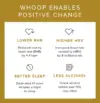 Results from a 4-month study of behavior changes among athletes first introduced to WHOOP showed better HRV, resting heart rates and sleep, as well as reduced alcohol consumption.